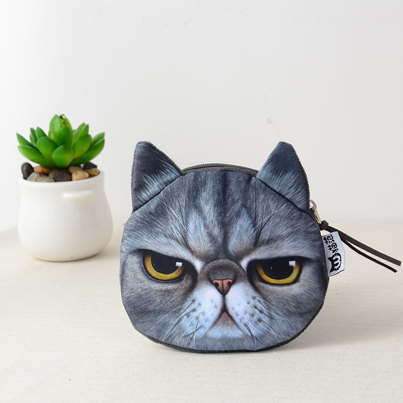 Ten yuan store supply a generation of cat cute small change purse cat cartoon small gift change purse Ten yuan store supply a generation of cat cute small change purse cat cartoon small gift change purse