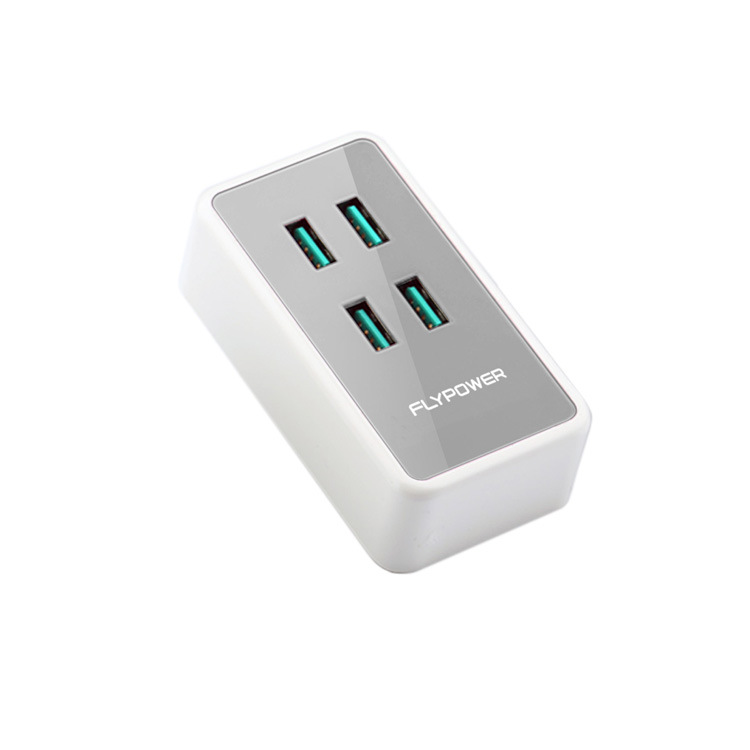 插墙式四口充USB（***斜面）