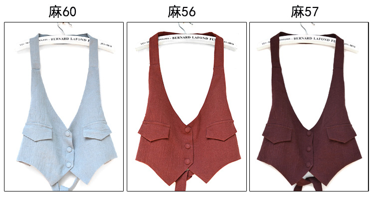 Gilet femme YUXI en Chanvre - Ref 3316349 Image 17