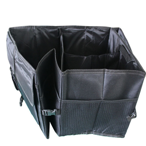 Car trunk storage bag, thick Oxford cloth car storage box, foldable car storage organizer