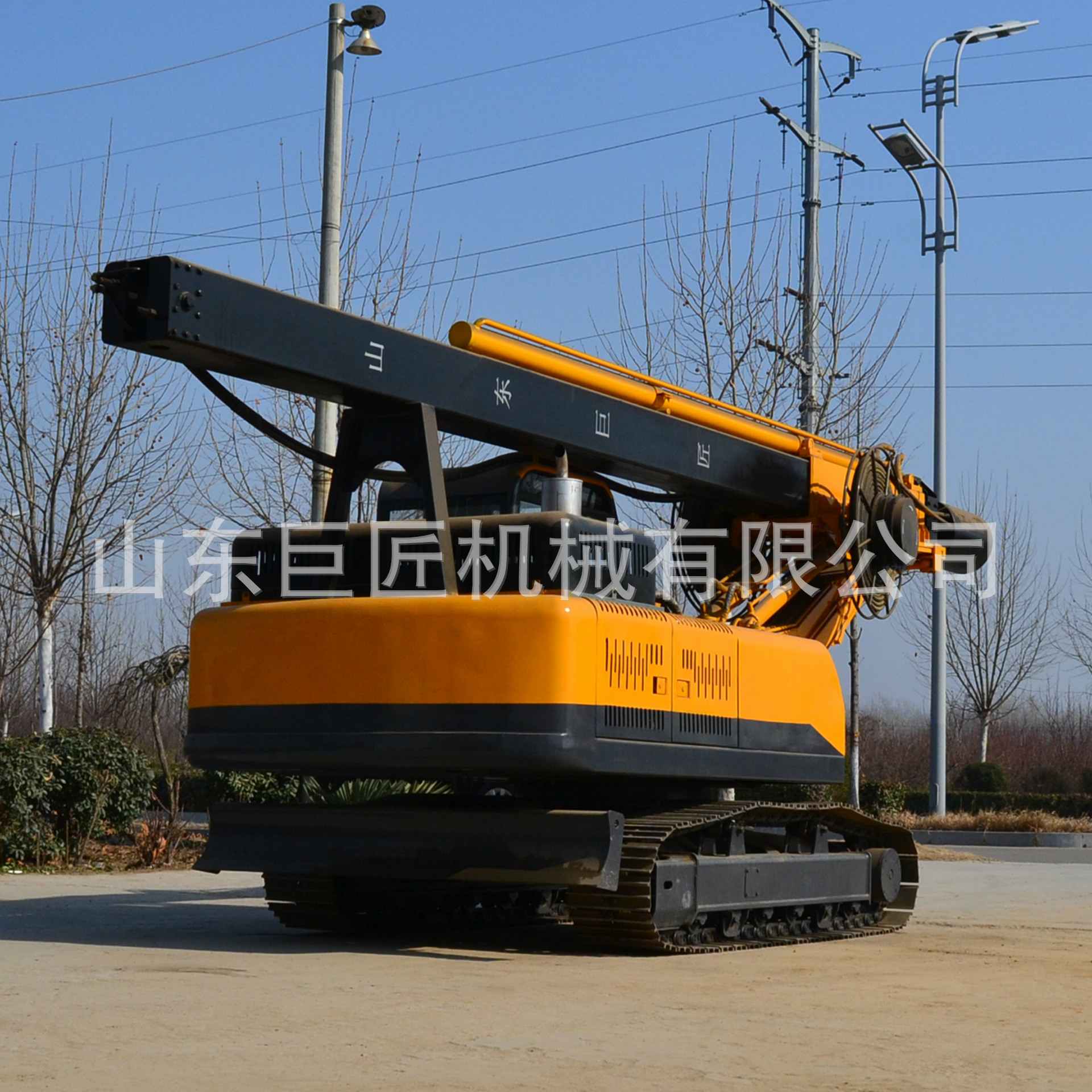 13米履带旋挖钻机 小型液压旋挖机高效节能360度自由旋转|ms