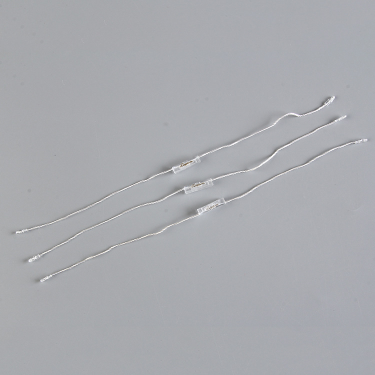 热销推荐透明双插吊粒现货时尚吊牌绳透明长方形挂绳透明吊绳