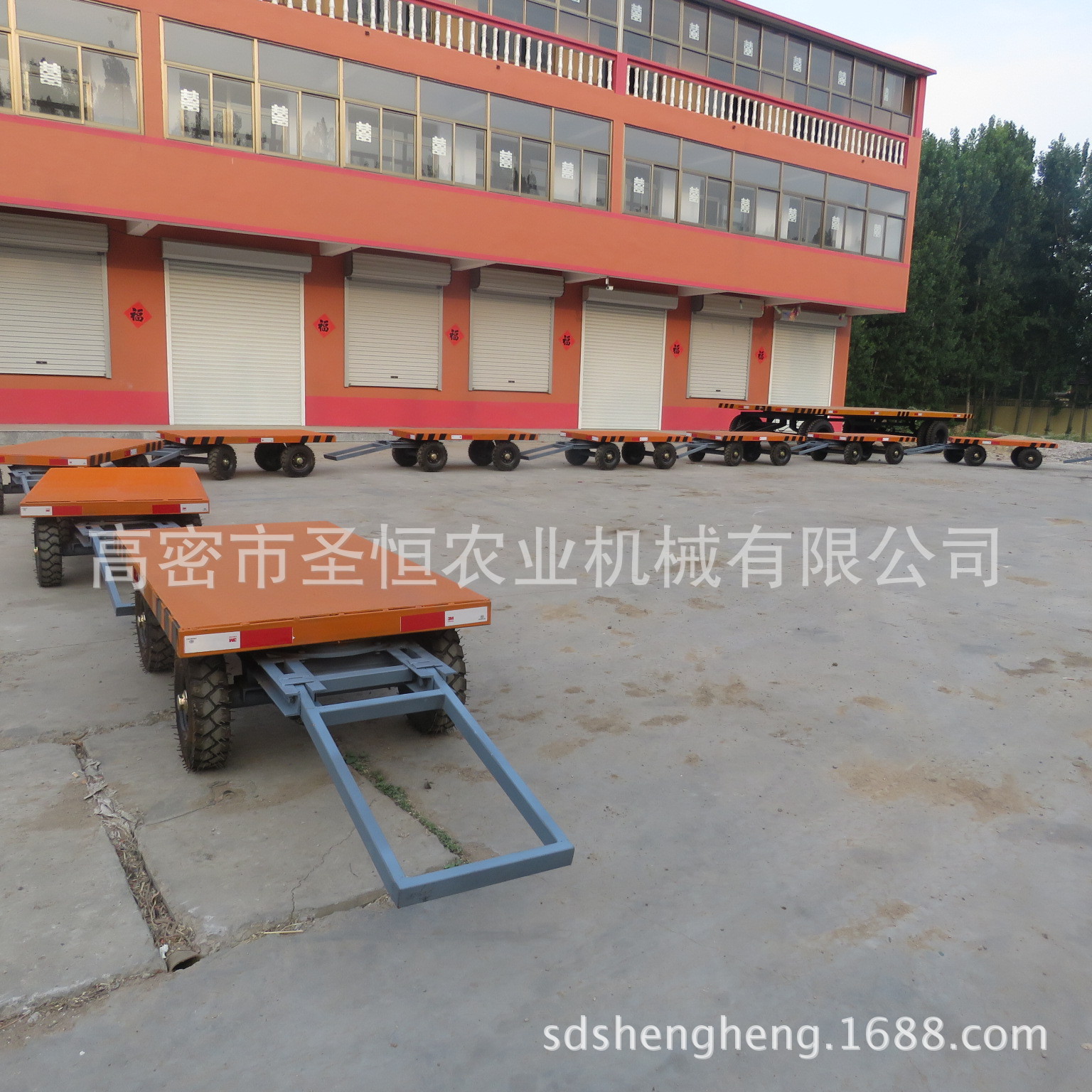 厂家供应2000X1000mm 平板车推货车 拉货手推车 手推工具车 可定