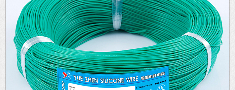 Alambre de silicona extra suave 22AWG Verde