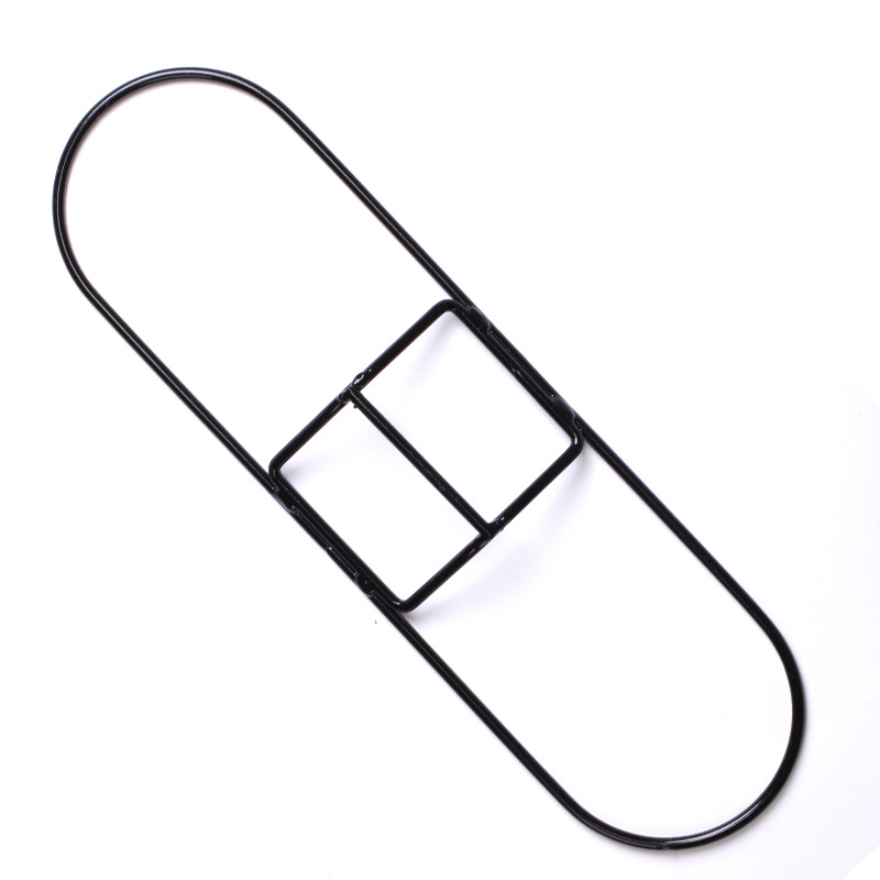 尘推支撑架 喷塑尘推支架 平拖把支架 配件 45 61cm多规格金属弯