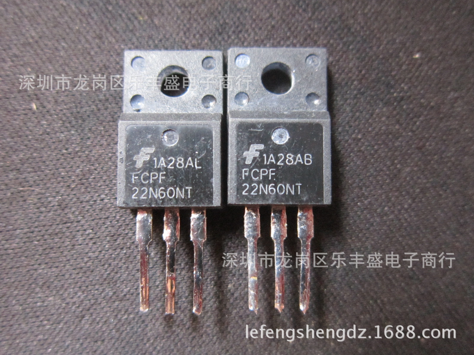 FCPF22N60NT 拆机 TO-220F N通道 功率MOSFET 22A/600V
