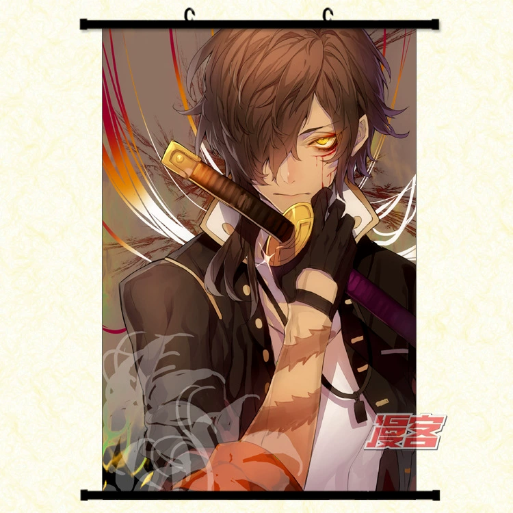 Анимационный периферийный тайкун ранубу свиток живопись ткань висит poster комикс выставка оптом в наличии поставка