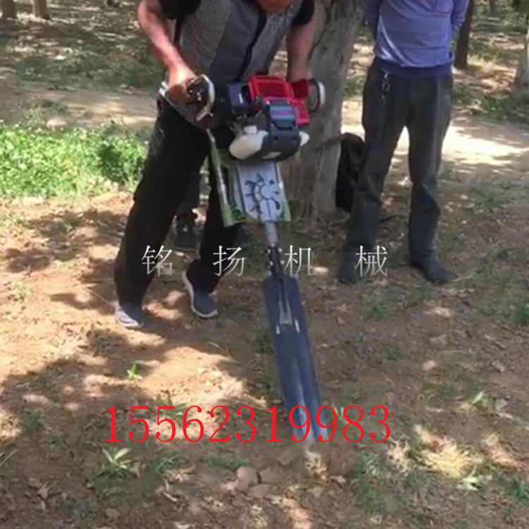 高品质汽油起树机 高效率挖苗机 进口汽油机动力挖树机