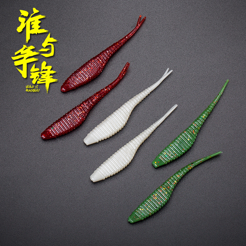 3 Colors Flutter Minnow Lures Hard Baits Fresh Water Bass Swimbait Tackle Gear
