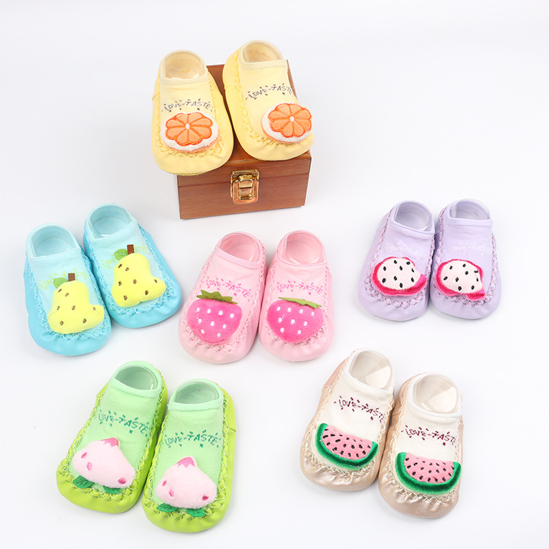 children's shoes Spring New products baby non-slip soft sole Flooring shoes 0-1 baby children Toddler shoes