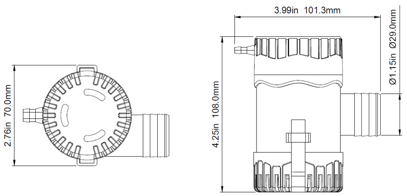 29小潜水泵尺寸图