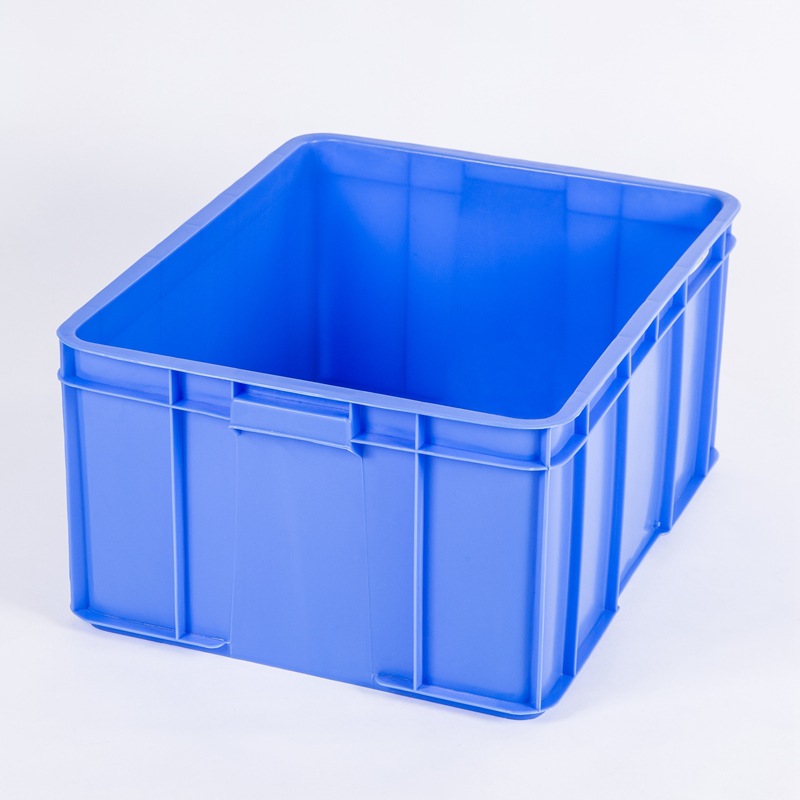 正洛民珠江8号塑料周转箱方形收纳箱批发储物密封零件耐用塑料框