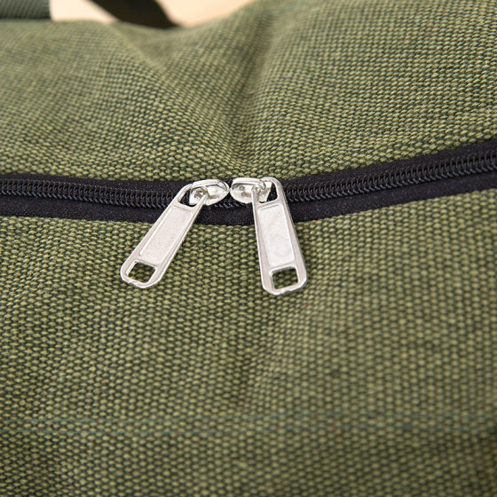 Cross-border canvas moving bag manufacturers wholesale thick moving bag large capacity quilt finishing luggage bag