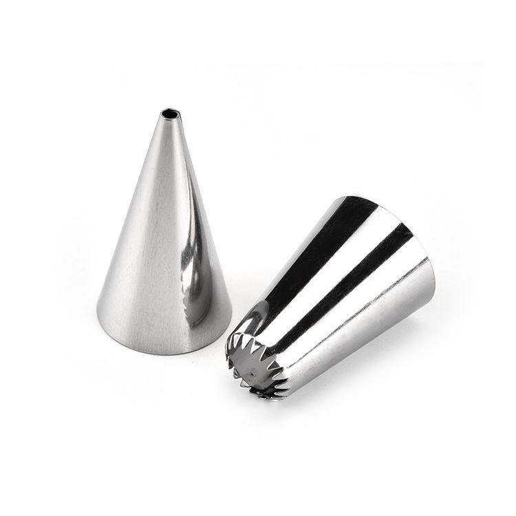 厂家直供23头裱花嘴套装蛋糕描边不锈钢裱花嘴带转换头插卡装