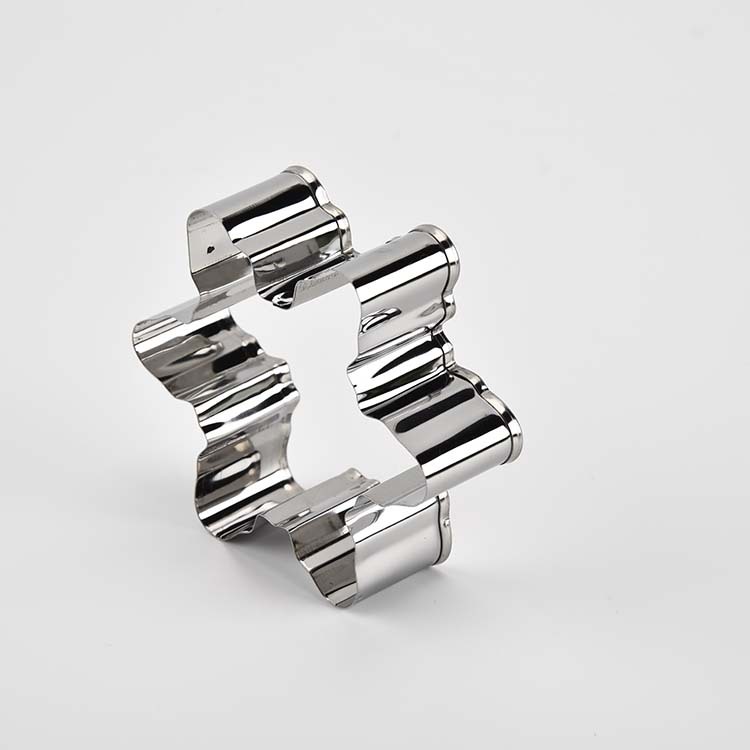 直供3D立體圣誕節(jié)套裝餅干模 DIY烘焙工具不銹鋼蛋糕模具 曲奇模