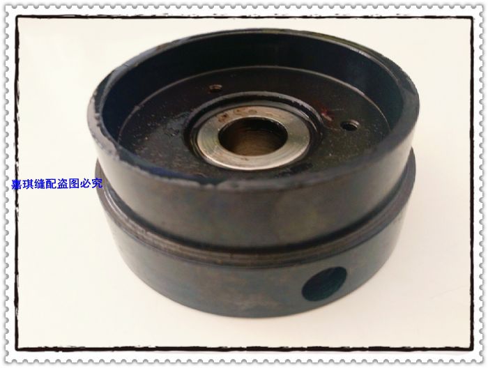 重机LBH781平头锁眼机工业缝纫配件皮带轮高速转轴