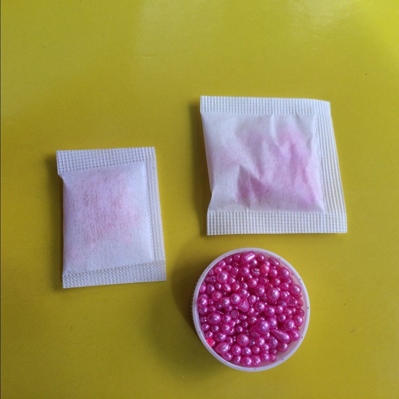 1克彩色香珠硅胶干燥剂 玫红色玫瑰香鞋盒化妆盒柠檬香味干燥剂