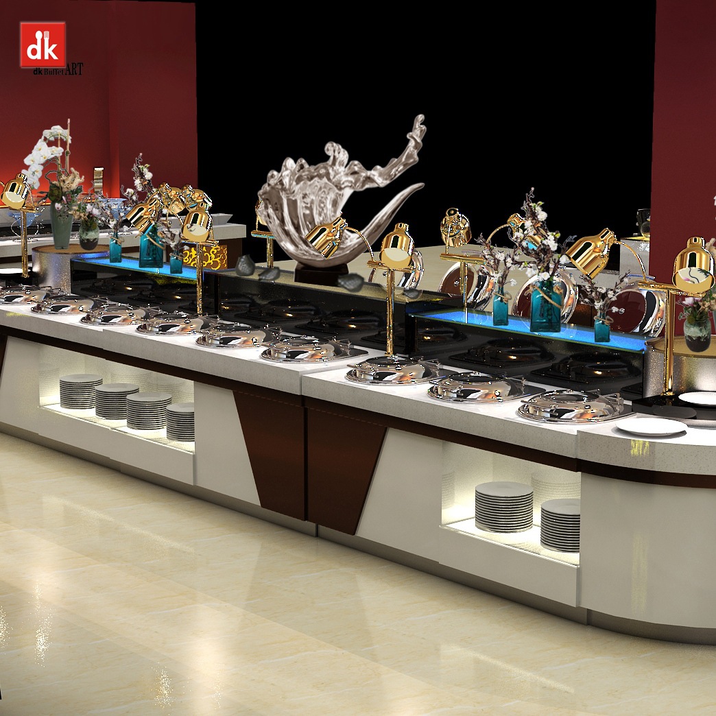 自助餐台制作 餐台设备 餐台设计