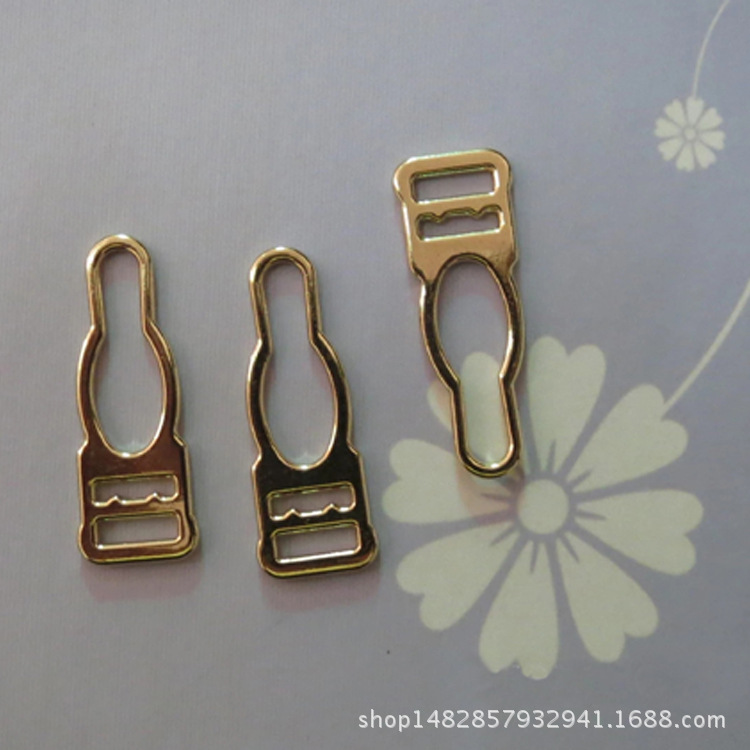 服装内衣配件辅料金属内衣调节扣 葫芦扣 吊袜扣袜带扣8-25mm