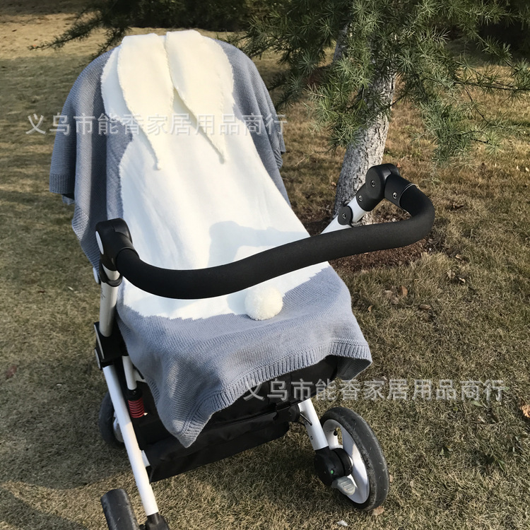 兔子毛线空调毯 (30)