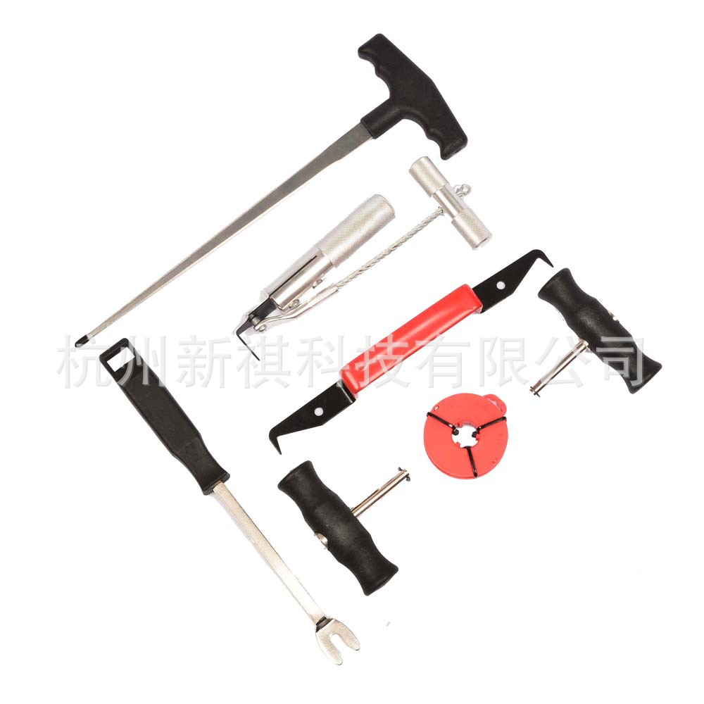 挡风玻璃拆装工具  玻璃拆卸器 钢丝拉刀 汽保工具组套多功能