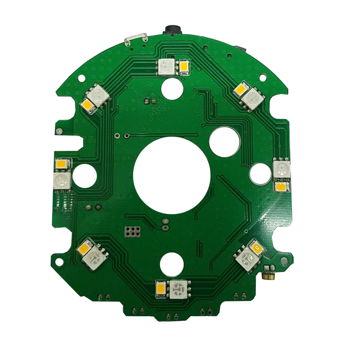 HT-1708201860 七彩氛围灯蓝牙音箱PCBA 蓝牙