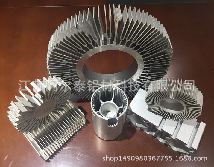 欢迎来图来样开模订做 大功率铝合金太阳花散热器