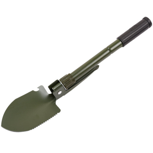 Outdoor Tools Engineer Shovel Car-Mounted Stainless Steel Four-in-One Multifunctional Folding Shovel Garden Soldier Shovel