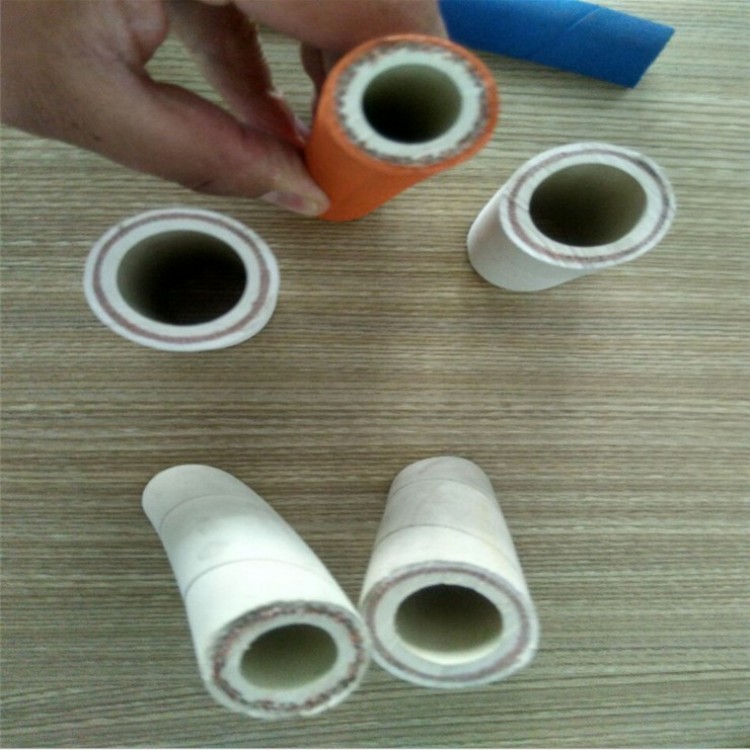 白色橡胶真空管 夹布夹线橡胶管 真空泵用软管