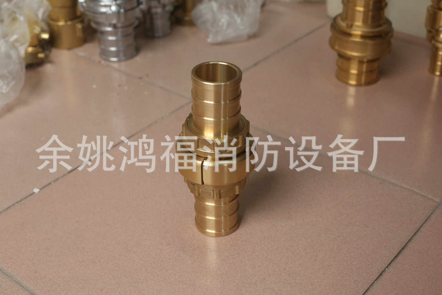 厂家直销 水龙带接头 船用消防接头 铜水带接口 挪威式水带接扣