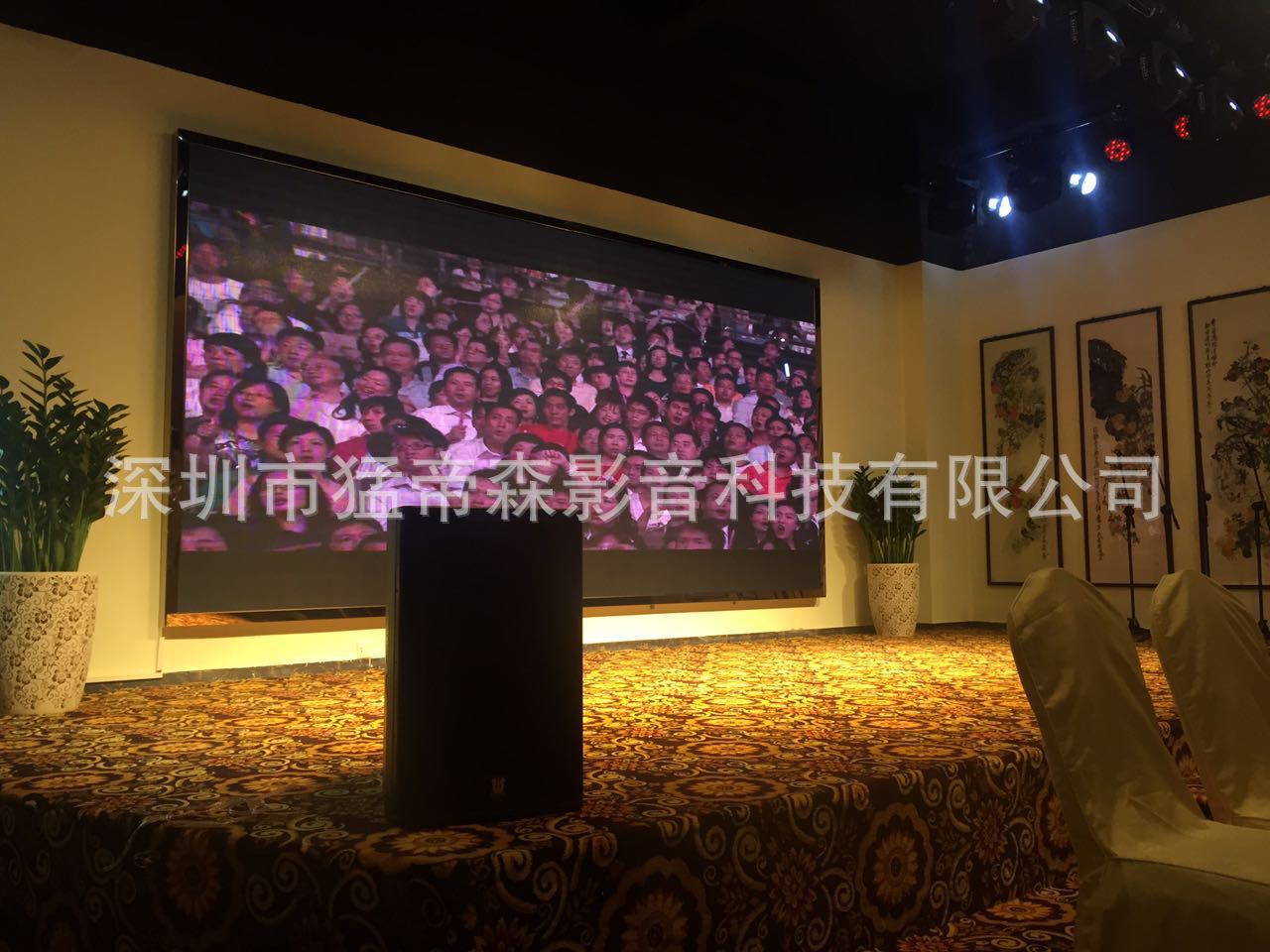 多功能影音室音响 舞台大功率音响 酒店宴会厅音响 悬挂壁挂落地