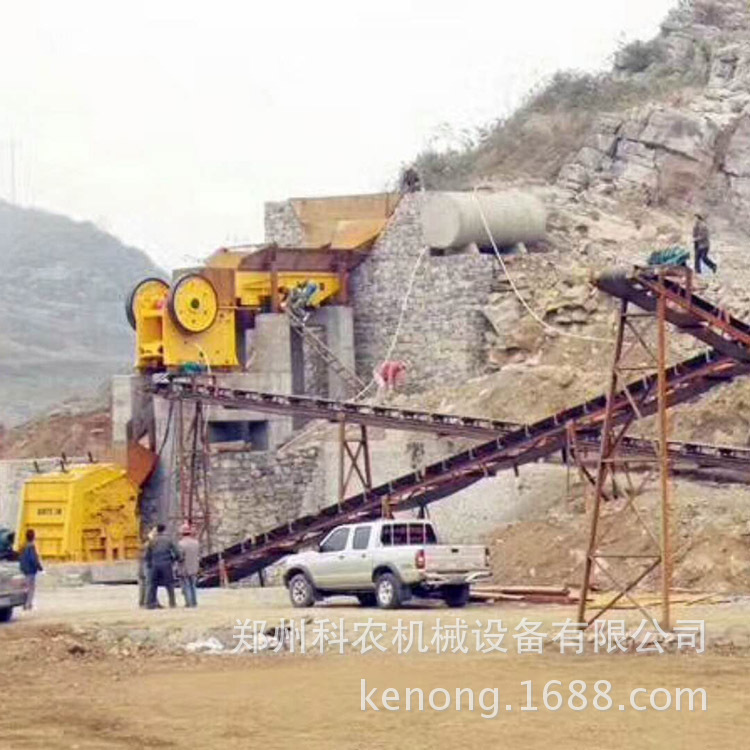 细碎线 配置合理的破碎方案 时产120吨成套河卵石制砂设备破碎机