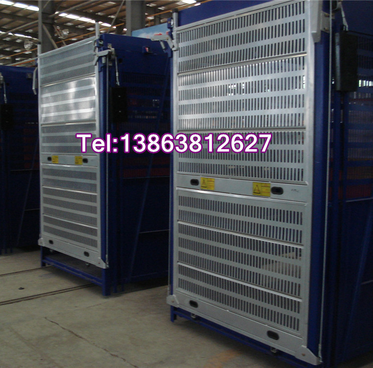 单双笼施工升降机，单双笼施工电梯，载人物升降平台1t 2t 4t