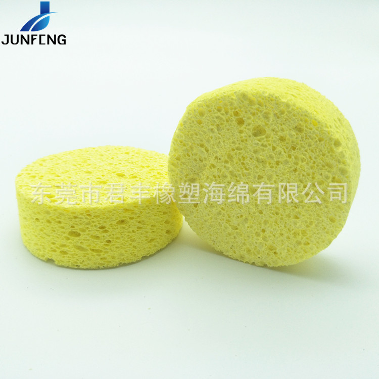汽车内饰擦洗去污除潮清洁快回弹海绵清洗木浆棉