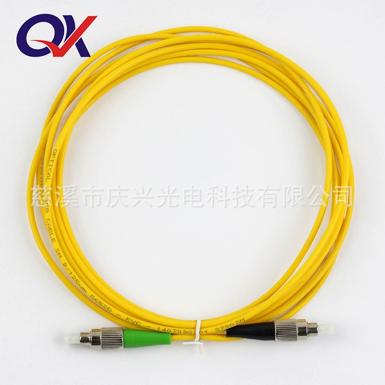 Qingxing FC/APC-FC/LC/SC одномодовый одножильный 3m оптоволоконная перемычка с косичками, класс несущей стали может быть изготовлена по индивидуальному заказу