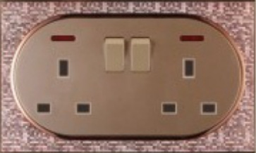 BONA 开关 厂家直供  墙壁开关插座A-025 家用酒店款