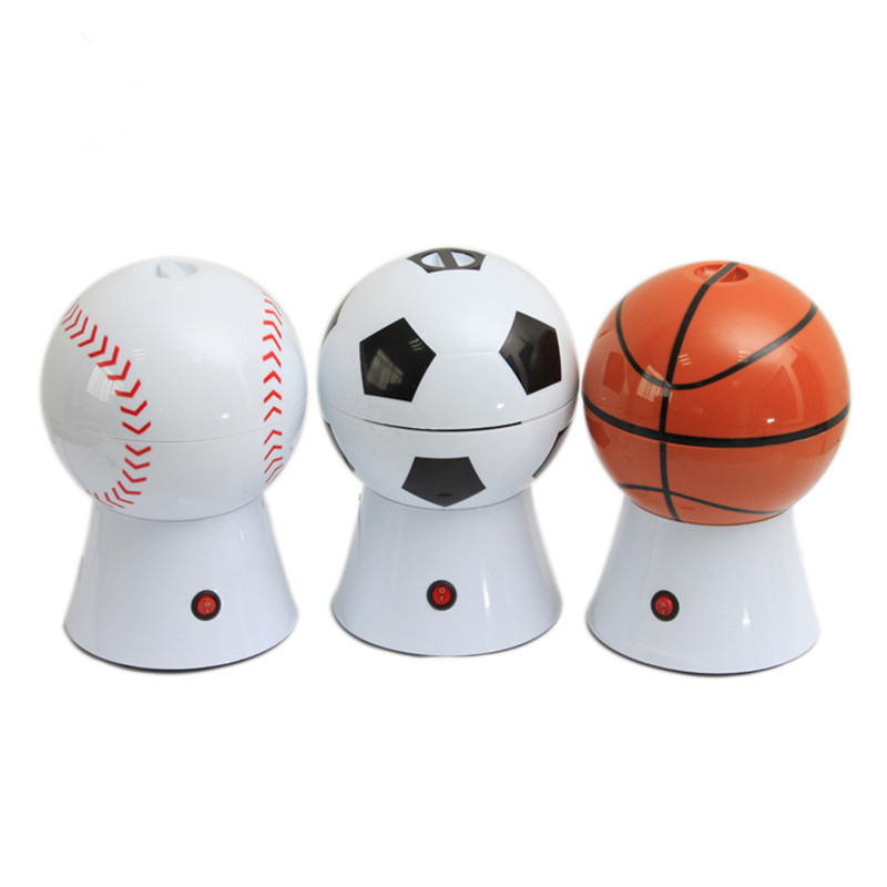 Home Football Electric Popcorn Machine Children's Food Small Puffing Machine Basketball Volleyball