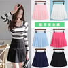 On behalf of Spring and summer new pattern Women's wear college aa Slim waist Pleated skirt Tennis skirt Body Short skirt