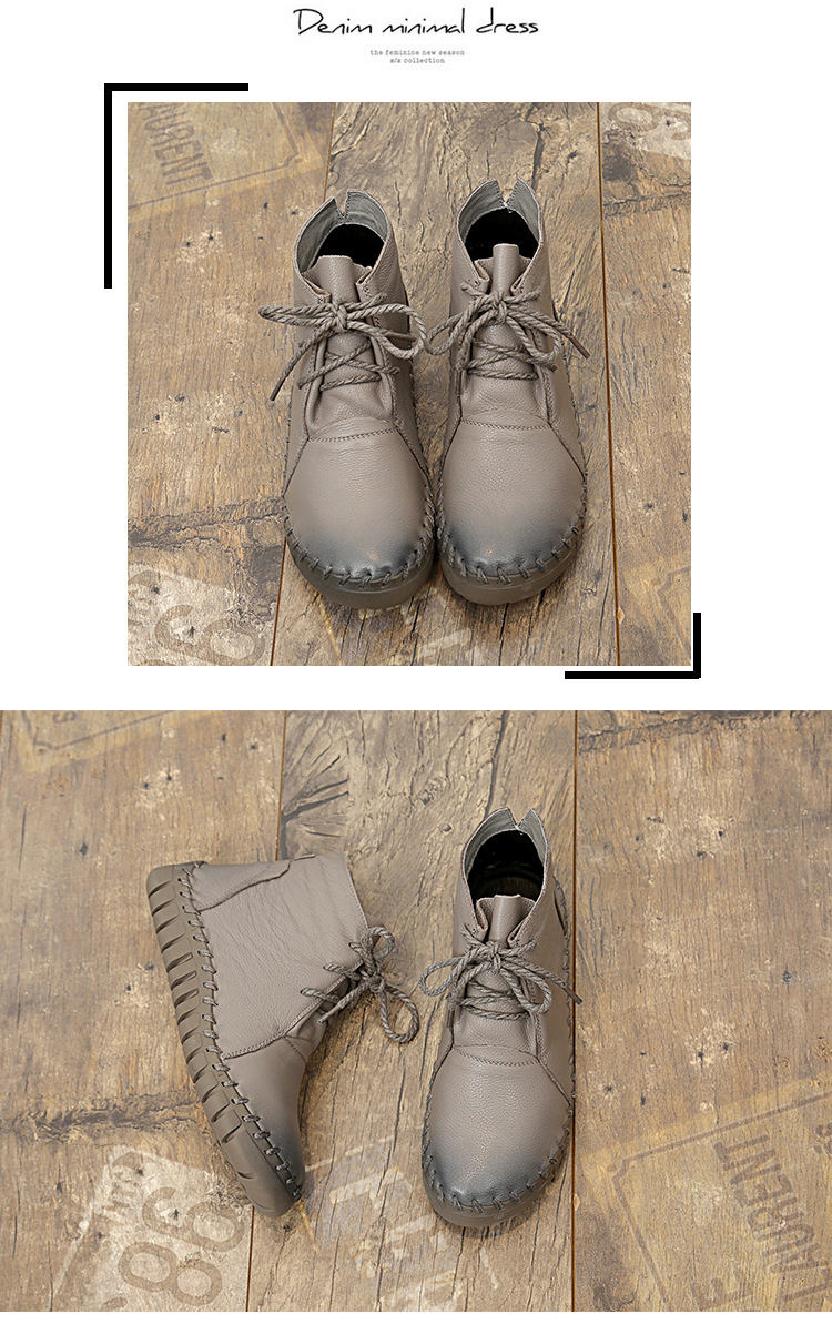 Bottes femme INFOHOMME en En cuir - Ref 3355276 Image 37