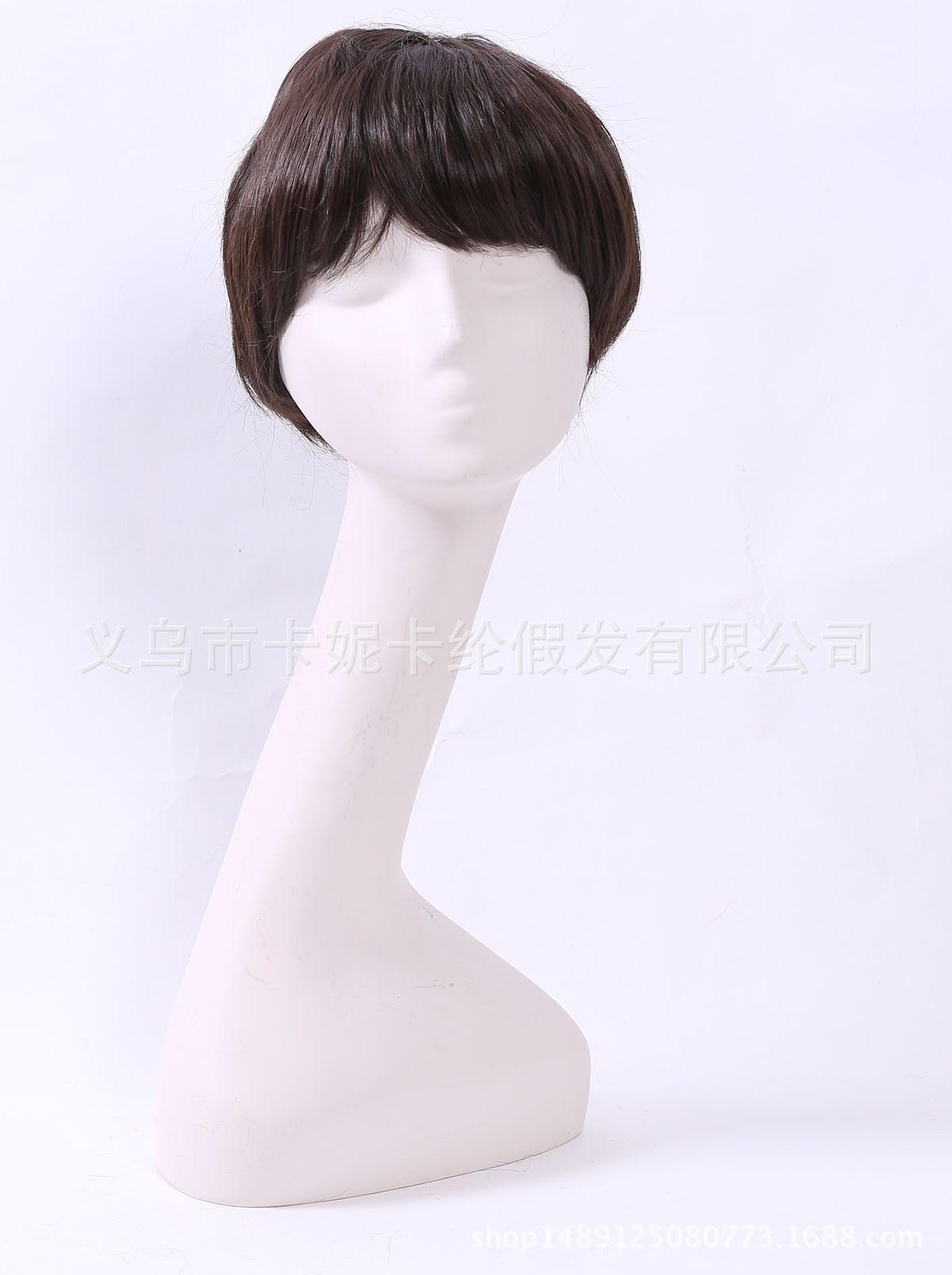 Nueva moda castaña fiesta carnaval damas pelucas cortas