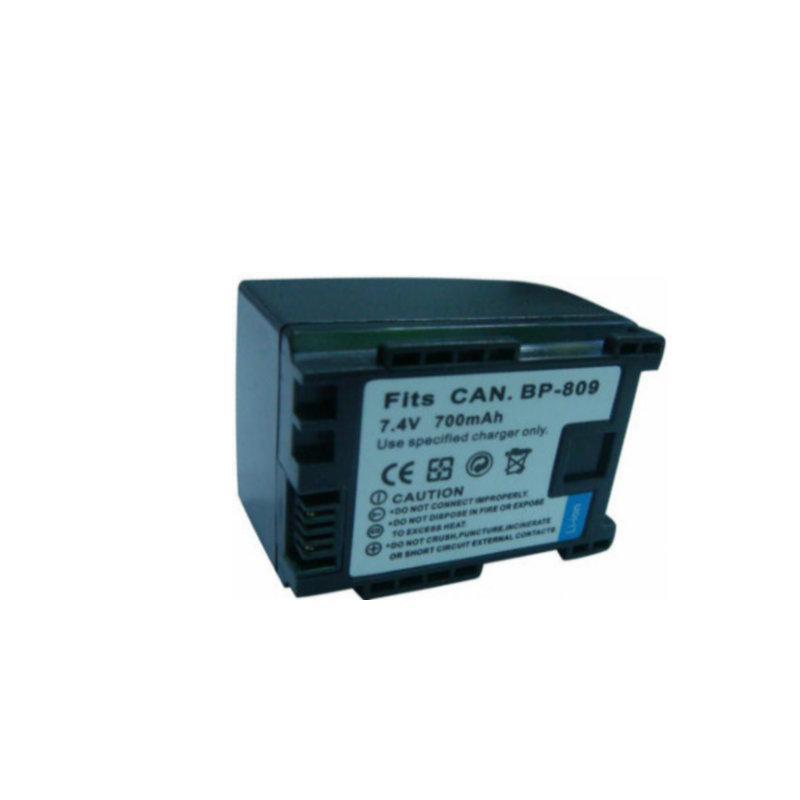 摄相机电池 适用佳能 BP-809(B) BP-809BK 电池 锂电池