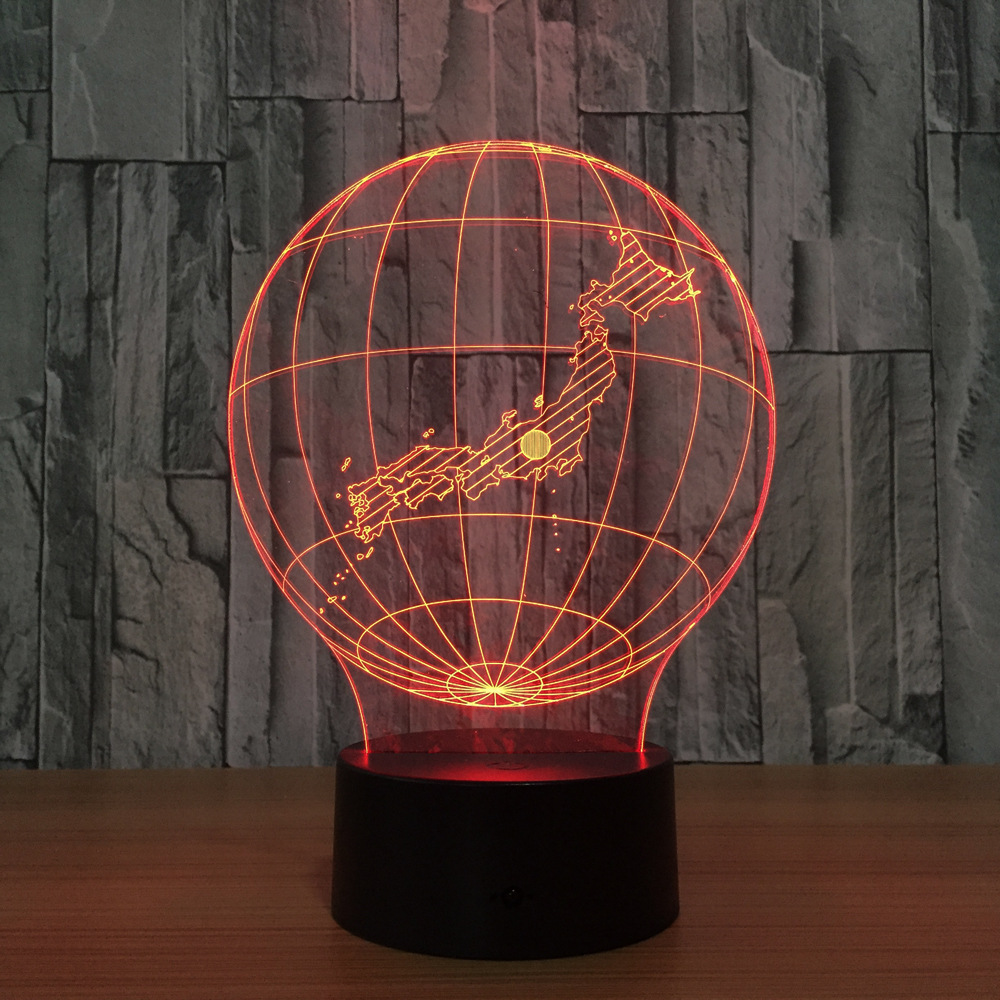 创意节能 智能家居LED灯 触摸USB充电