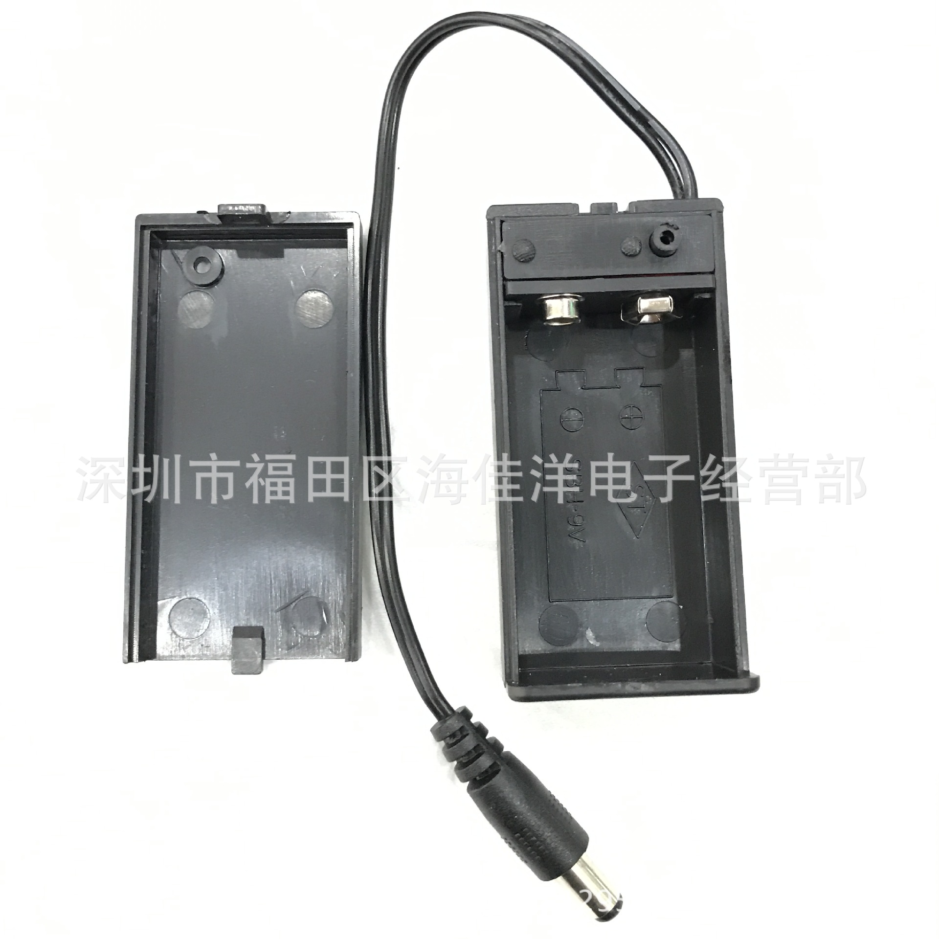 9V带盖带开关DC头-3