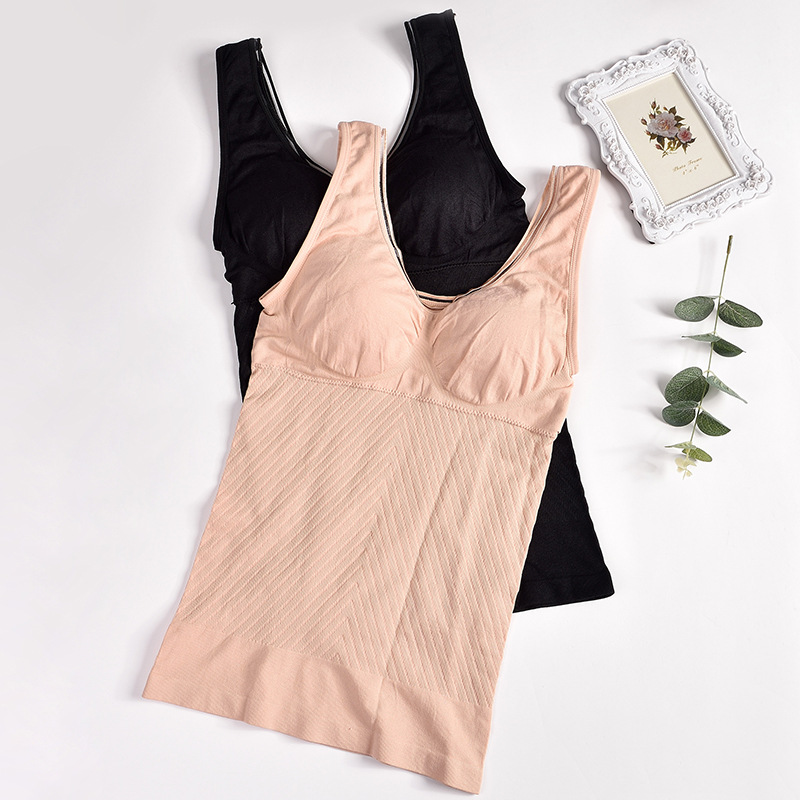 New products constant temperature keep warm vest lady shape jacket The abdomen keep warm Body Vest fever Primer Underwear