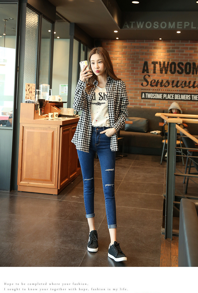 Pantalon léger femme en cow-boy - Ref 3430025 Image 19