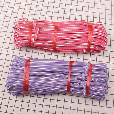 /家居diy缝纫手工裤子彩色10个一包扁松紧绳松紧带03194百货批发|ru