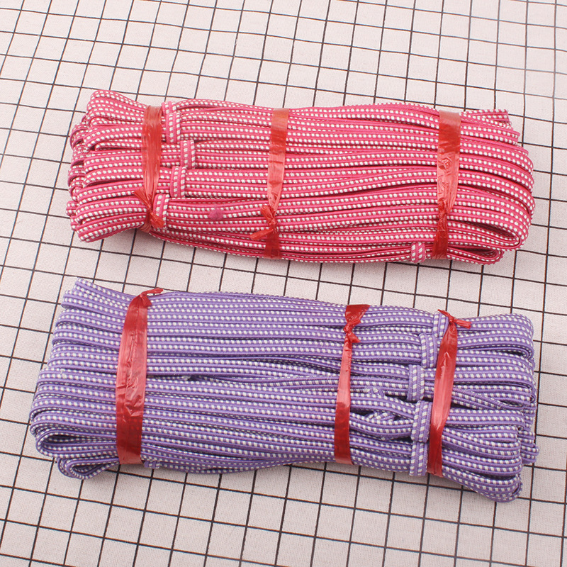 /家居diy缝纫手工裤子彩色10个一包扁松紧绳松紧带03194百货批发|ru