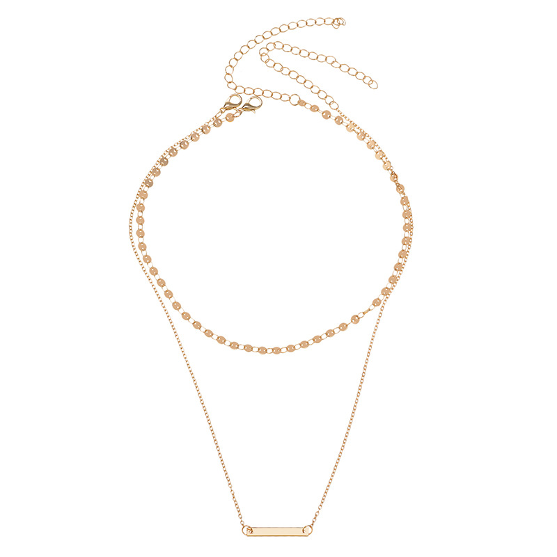 other copper other necklace (Gold)NHYT0298-Gold