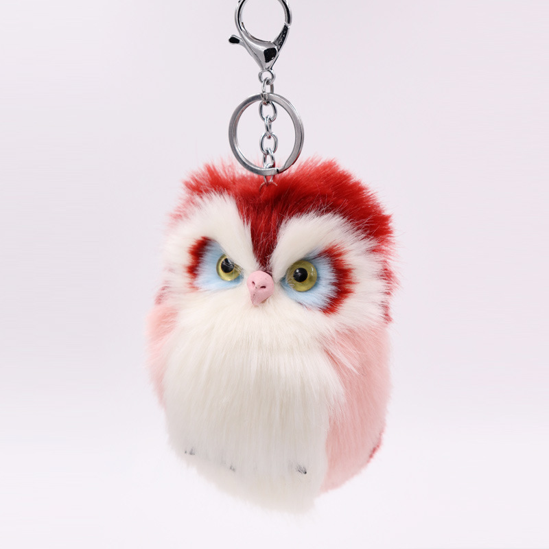 Mignon Hibou Peluche Unisexe Pendentif De Sac Porte-clés display picture 6