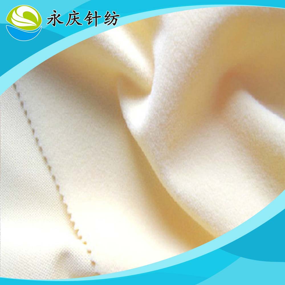 厂家直销 2021时尚服饰秋冬款 金光绒 经编单面起绒针织面料